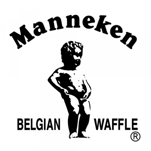 ベルギーワッフル マネケン ロゴ