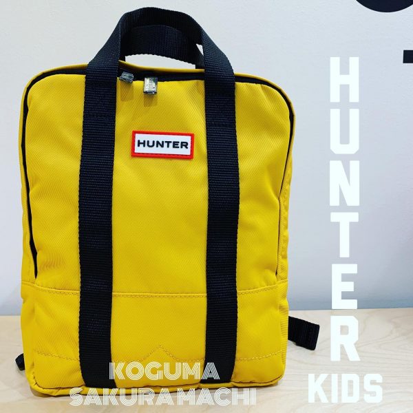 こども服の“コグマ“から”HUNTER キッズ“の”Backpack”のご紹介です。