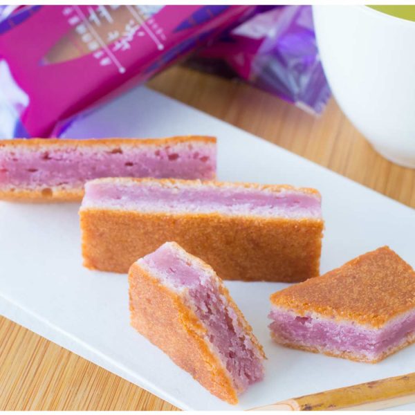 むらさき芋のチーズケーキ