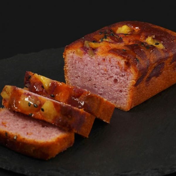 紫芋チーズケーキ
