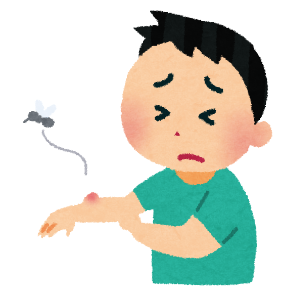 虫さされのあとが残りやすい方 ご相談ください。