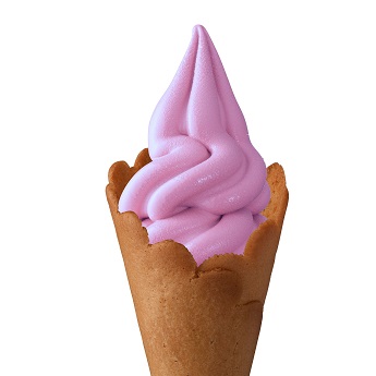紫芋ソフトクリーム