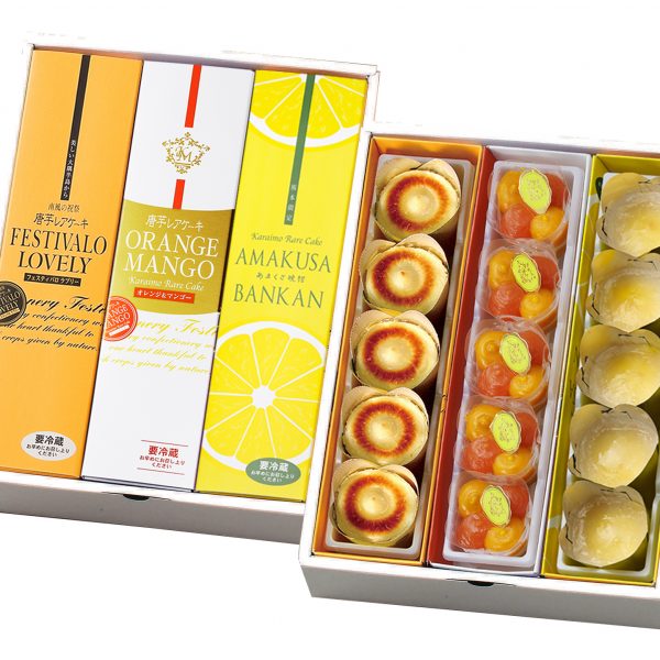 ≪期間限定≫夏の贈り物に、唐芋レアケーキのギフトセット