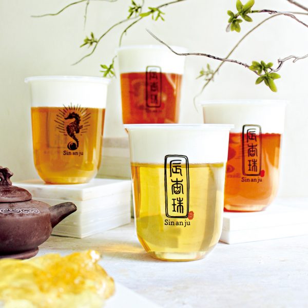 【辰杏珠】混ぜて飲んで食べる!新食感ドリンク登場!