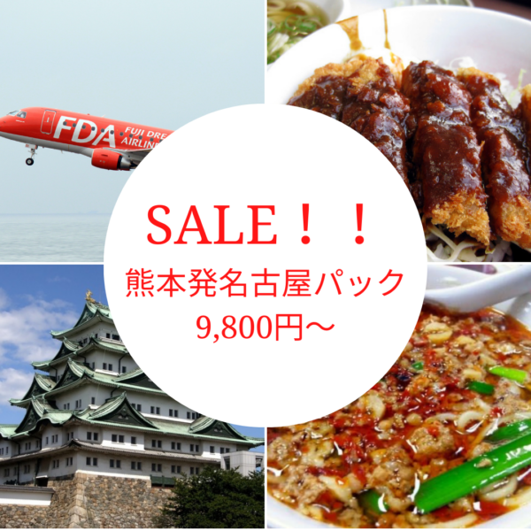 緊急発売!期間限定!はよ行こ!名古屋2日間 9,800円~♡