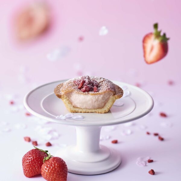【BAKE】2周年企画『サク咲く あまおう苺チーズタルト』限定登場!