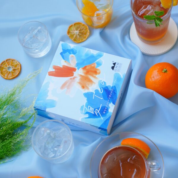 南阿蘇TEA HOUSE　2022夏限定　夏Tea　～爽やかなオレンジ香る水出しハーブティー＋乾燥みかん～
