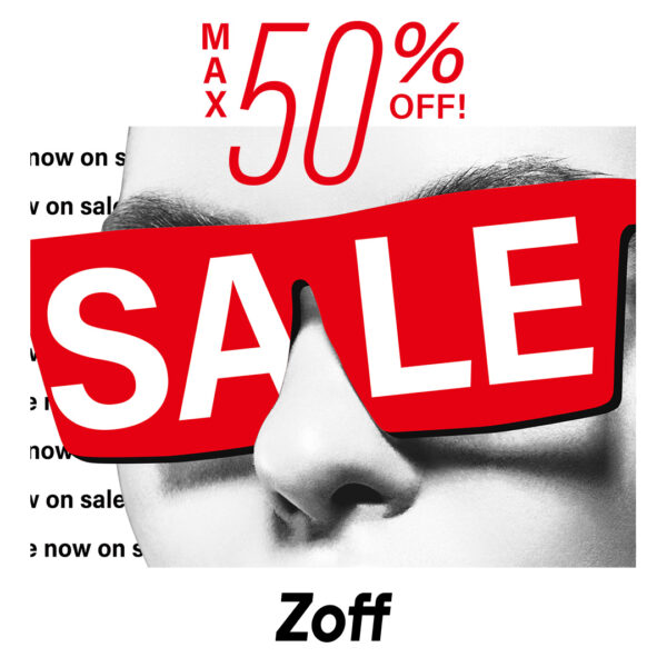 Zoff 冬のSALE開催中！フレームやサングラスが最大50％OFFに！！