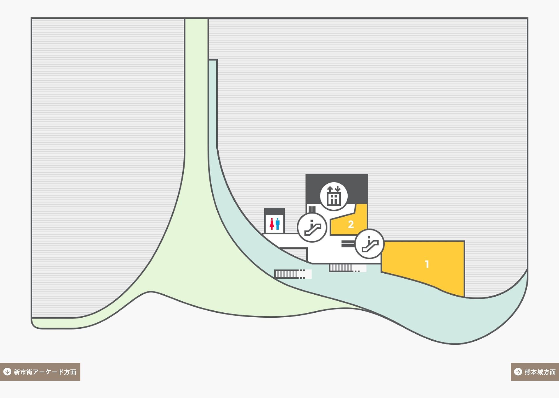5Fのフロアマップ